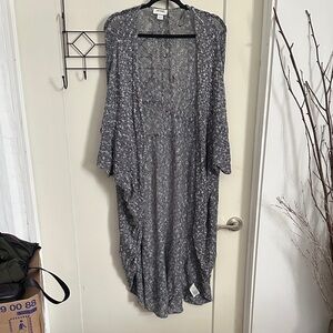 Monki Knit Poncho Cardigan